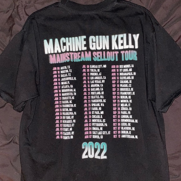 Machine Gun Kelly "Mainstream Sellout" Tour Shirt - Picture 2 of 3